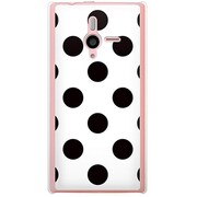 SoftBank 200SH PANTONE 6用 カバー DotPatternクラシックBigホワイト 200SH-YCM2P0396-78