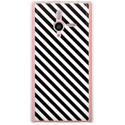 SoftBank 200SH PANTONE 6用 カバー モノクロストライプライン 200SH-YCM2P0410-78