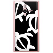 SoftBank 200SH PANTONE 6用 カバー モダンホヌモノクロデザイン 200SH-YCM2P0420-78