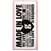 SoftBank 200SH PANTONE 6用 カバー MADEINLOVEmonodesign 200SH-YCM2P0440-78