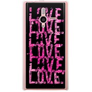 SoftBank 200SH PANTONE 6用 カバー LOVE.LOVE.LOVE.ThePink 200SH-YCM2P0469-78