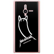 SoftBank 200SH PANTONE 6用 カバー メロイックベアサイコパス＆ギター-E 200SH-YCM2P0483-78
