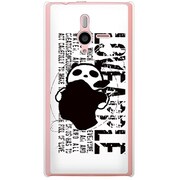SoftBank 200SH PANTONE 6用 カバー サイコパス＆アップル-パンダA 200SH-YCM2P0487-78