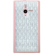 SoftBank 200SH PANTONE 6用 カバー ぷちぷちフェイクPhoneグレイ 200SH-YCM2P0513-78