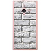 SoftBank 200SH PANTONE 6用 カバー レンガパターンホワイトB 200SH-YCM2P0572-78
