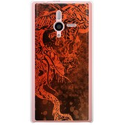 SoftBank 200SH PANTONE 6用 カバー レッドドラゴン赤龍 200SH-YCM2P0596-78
