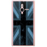 SoftBank 200SH PANTONE 6用 カバー ユニオンジャックコレクショングレーカラーズ♯90ロンドンブルー 200SH-YCM2P0609-78