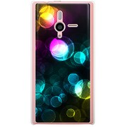 SoftBank 200SH PANTONE 6用 カバー レインボーリングドットグラフィックA 200SH-YCM2P0680-78
