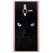 200SH-YCM2P0698-78 [SoftBank 200SH PANTONE 6用 カバー ブラックキャット黒猫]