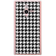 SoftBank 200SH PANTONE 6用 カバー 千鳥格子デザインドットB 200SH-YCM2P0746-78