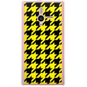 SoftBank 200SH PANTONE 6用 カバー 千鳥格子デザインA-BIGYellow 200SH-YCM2P0751-78