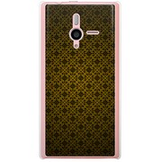 SoftBank 200SH PANTONE 6用 カバー クラシックパターンデザインクイーンゴールド 200SH-YCM2P0761-78