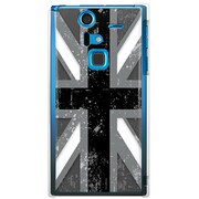 SoftBank 201F ARROWS A用 カバー ユニオンジャックコレクショングレー 201F-YCM2P0007-78