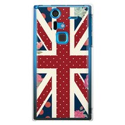 SoftBank 201F ARROWS A用 カバー ユニオンジャックコレクションOldGlory 201F-YCM2P0031-78