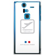 SoftBank 201F ARROWS A用 カバー AIR-Lineシリーズ離陸 201F-YCM2P0258-78