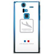 SoftBank 201F ARROWS A用 カバー AIR-Lineシリーズ着陸 201F-YCM2P0259-78