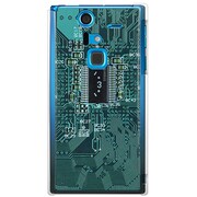 SoftBank 201F ARROWS A用 カバー ショボーンon基盤 201F-YCM2P0503-78