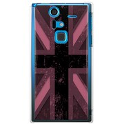 SoftBank 201F ARROWS A用 カバー ユニオンジャックコレクショングレーカラーズ♯20ダークピンク 201F-YCM2P0602-78