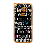 SoftBank 201K HONEY BEE用 カバー NewYorkTypography 201K-YCM2P0001-78