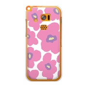 201K-YCM2P0022-78 [SoftBank 201K HONEY BEE用 カバー ルーズフラワーコレクションピンク]