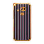 201K-YCM2P0180-78 [SoftBank 201K HONEY BEE用 カバー StripePatternMicroLineダブル]