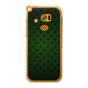 SoftBank 201K HONEY BEE用 カバー クラシックパターンデザインクイーンダークグリーン 201K-YCM2P0764-78