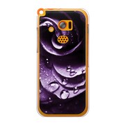 SoftBank 201K HONEY BEE用 カバー ウォーターローズクラシックデザインパープル 201K-YCM2P0769-78