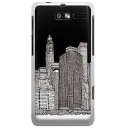 SoftBank 201M MOTOROLA RAZR M用 カバー NewYorkSmokeA 201M-YCM2P0366-78