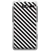 SoftBank 201M MOTOROLA RAZR M用 カバー モノクロストライプライン 201M-YCM2P0410-78