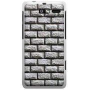 201M-YCM2P0574-78 [SoftBank 201M MOTOROLA RAZR M用 カバー レンガパターンダーククラシックA]