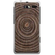 201M-YCM2P0589-78 [SoftBank 201M MOTOROLA RAZR M用 カバー 年輪グラフィックス]