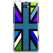 201M-YCM2P0636-78 [SoftBank 201M MOTOROLA RAZR M用 カバー ユニオンジャックコレクションVibidカラーズ♯40リオミントランド]
