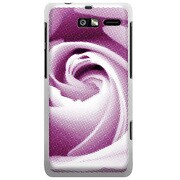 SoftBank 201M MOTOROLA RAZR M用 カバー ローズポイントグラフィックスピンクシャドー 201M-YCM2P0673-78