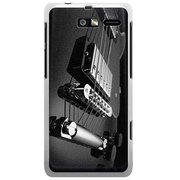 SoftBank 201M MOTOROLA RAZR M用 カバー ブラックナイトギター 201M-YCM2P0684-78