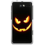 SoftBank 201M MOTOROLA RAZR M用 カバー ハロウィンパンプキンブラックナイツ 201M-YCM2P0704-78