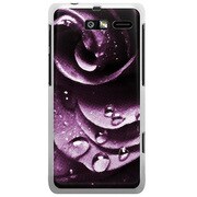201M-YCM2P0766-78 [SoftBank 201M MOTOROLA RAZR M用 カバー ウォーターローズクラシックデザインマゼンタ]