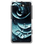 201M-YCM2P0768-78 [SoftBank 201M MOTOROLA RAZR M用 カバー ウォーターローズクラシックデザイングリーン]