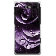 201M-YCM2P0769-78 [SoftBank 201M MOTOROLA RAZR M用 カバー ウォーターローズクラシックデザインパープル]