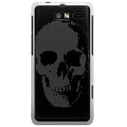 201M-YCM2P0780-78 [SoftBank 201M MOTOROLA RAZR M用 カバー SkullBullittD]