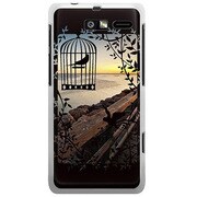 201M-YCM2P0783-78 [SoftBank 201M MOTOROLA RAZR M用 カバー FramePictureCollections西海岸B]