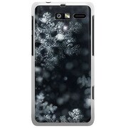 201M-YCM2P0786-78 [SoftBank 201M MOTOROLA RAZR M用 カバー PictureCollections雪の結晶]