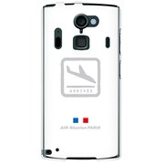 SoftBank 202F ARROWS A用 カバー AIR-Lineシリーズ着陸 202F-YCM2P0259-78