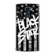 SoftBank 202F ARROWS A用 カバー BlackAmericanBLACKSTAR 202F-YCM2P0795-78