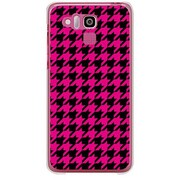 202K-YCM2P0752-78 [SoftBank 202K DIGNO R用 カバー 千鳥格子デザインA-Pink]