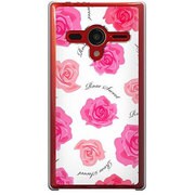 203SH-YCM2P0004-78 [SoftBank 203SH AQUOS PHONE Xx用 カバー ローズスウィートホワイト]