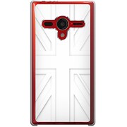203SH-YCM2P0006-78 [SoftBank 203SH AQUOS PHONE Xx用 カバー ユニオンジャックコレクションホワイト]