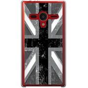 203SH-YCM2P0007-78 [SoftBank 203SH AQUOS PHONE Xx用 カバー ユニオンジャックコレクショングレー]