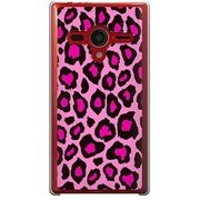 203SH-YCM2P0013-78 [SoftBank 203SH AQUOS PHONE Xx用 カバー ヒョウ柄アヴリルピンク]
