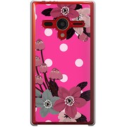 203SH-YCM2P0030-78 [SoftBank 203SH AQUOS PHONE Xx用 カバー フラワーマッシュルーム]