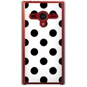 203SH-YCM2P0041-78 [SoftBank 203SH AQUOS PHONE Xx用 カバー DotPatternクラシックホワイト]